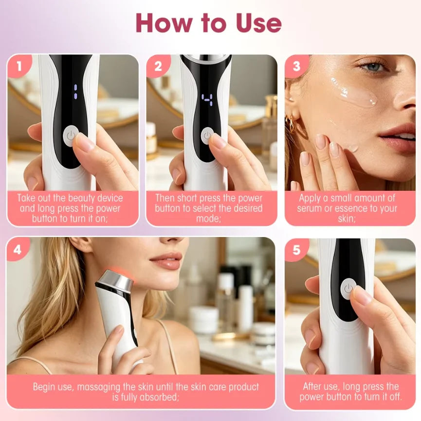 Microcurrent Facial Toning Device