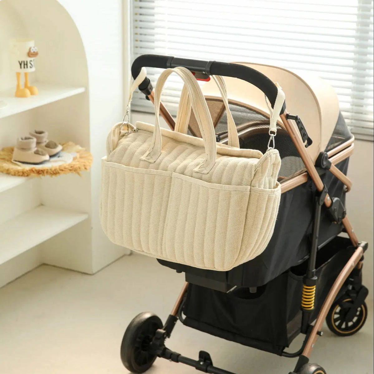 Large Waterproof Diaper Bag Backpack
