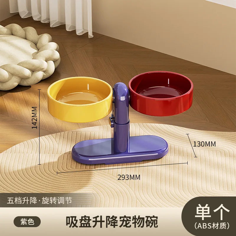 360° Adjustable Elevated Pet Bowl