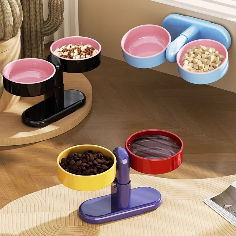 360° Adjustable Elevated Pet Bowl