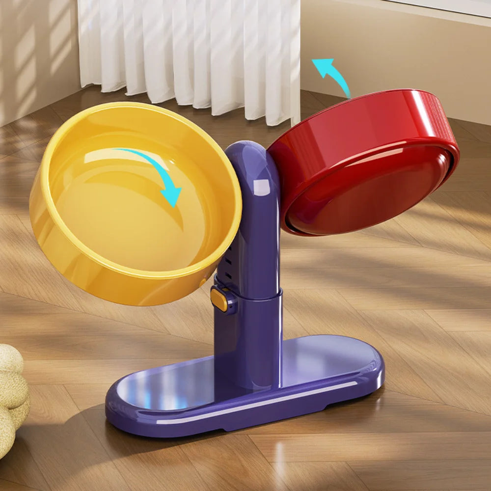 360° Adjustable Elevated Pet Bowl