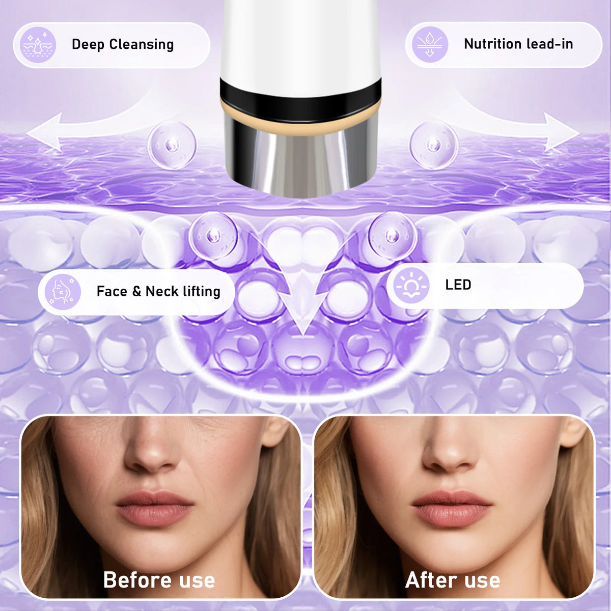 Microcurrent Facial Toning Device