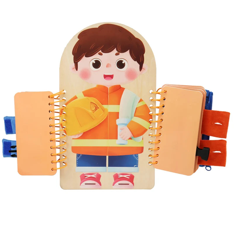 Wooden Montessori Busy Board