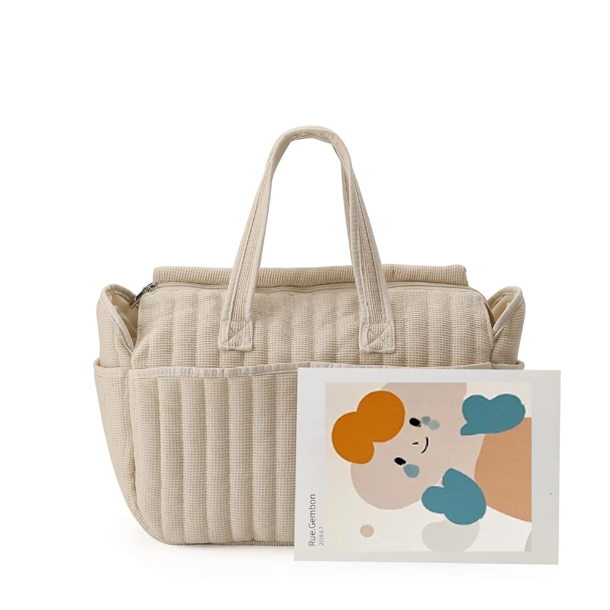 Large Waterproof Diaper Bag Backpack