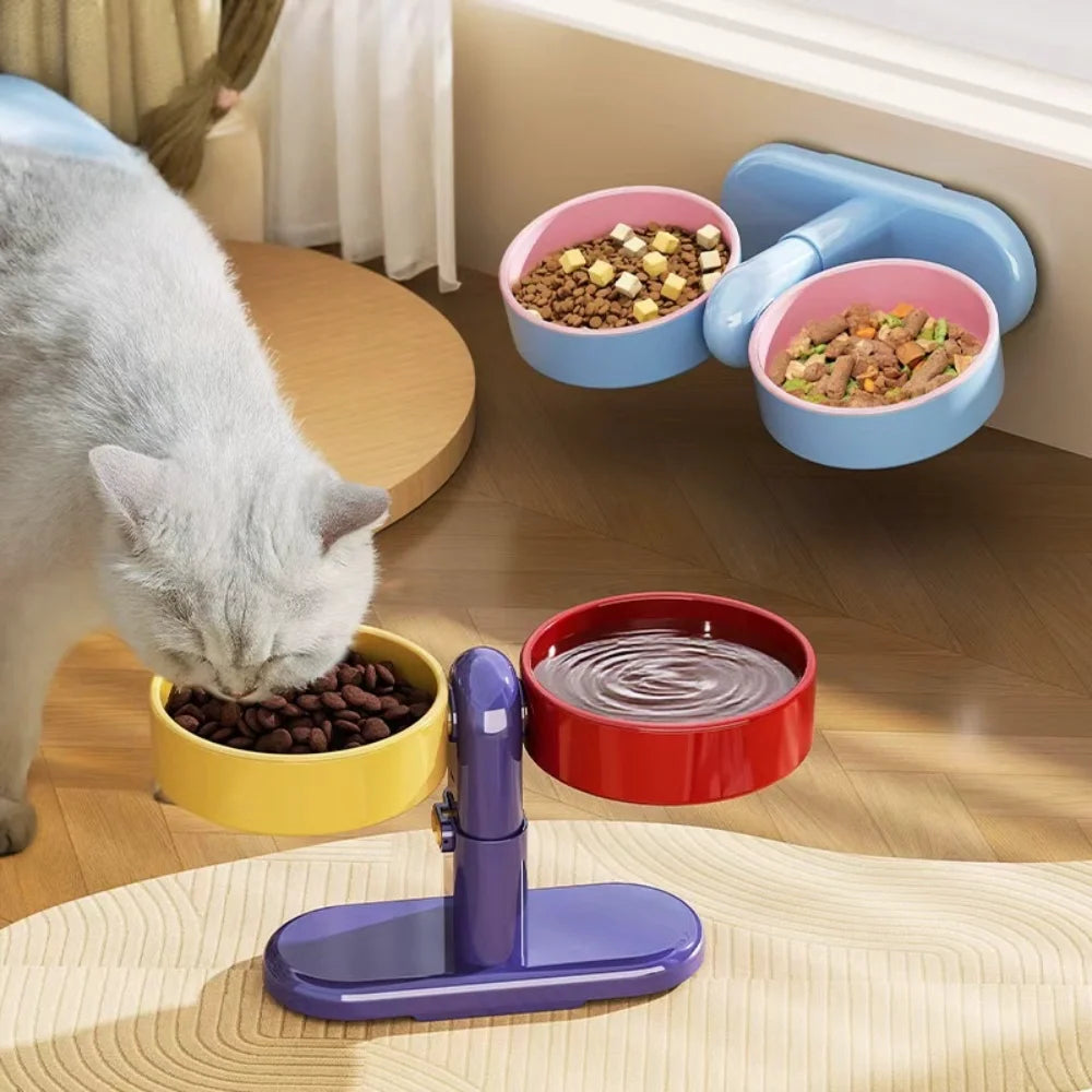 360° Adjustable Elevated Pet Bowl